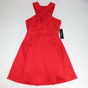 Lulus Women Red Sleeveless Dress Size Small NWT